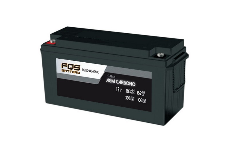 FQS FQS12-180AGMC AGM CARBONO 12V 183AH C20 + I