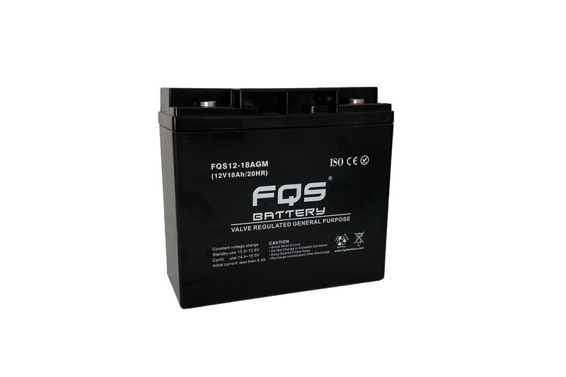 FQS FQS12-18AGM INDUSTRIAL AGM 12V 18AH BATTERY