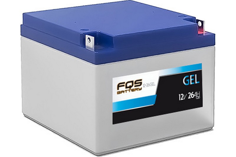 FQS FQS12-26GEL BATERA INDUSTRIAL GEL 12V 26AH