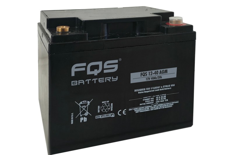 FQS FQS12-40AGM BATERA INDUSTRIAL AGM 12V 40AH