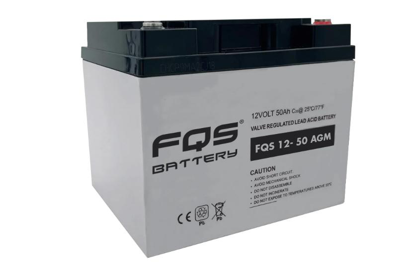 FQS FQS12-50AGM BATERA INDUSTRIAL AGM 12V 50AH