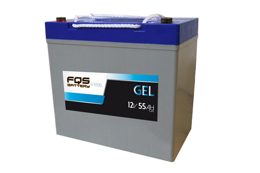 FQS FQS12-55GEL INDUSTRIAL GEL BATTERY 12V 55AH