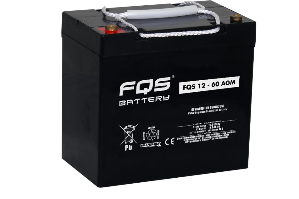 FQS FQS12-60AGM BATERA INDUSTRIAL AGM 12V 60AH