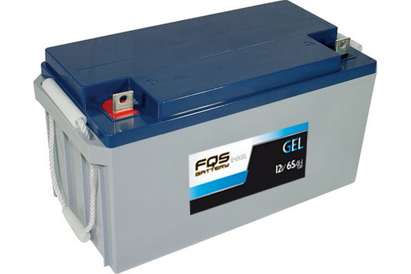 FQS FQS12-65GEL INDUSTRIAL GEL BATTERY 12V 65AH