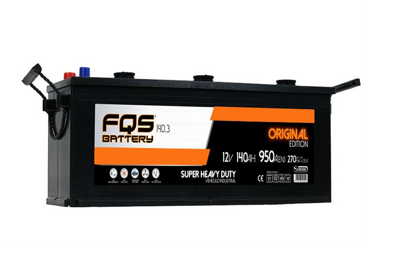 FQS FQS140.3 BATERA ORIGINAL A 12V 140AH 950A EN + I