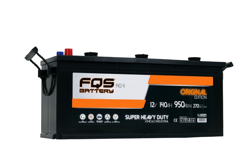 FQS FQS140.4 BATTERY ORIGINAL MAC120 12V 140AH 950A EN + D