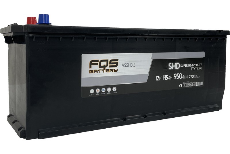 FQS FQS145SHD.3 BATERIA SHD A 12V 145AH 950A EN + I