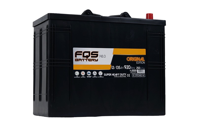 FQS FQS148.0 BATTERY ORIGINAL 127COMP 12V 135AH 920A EN + D