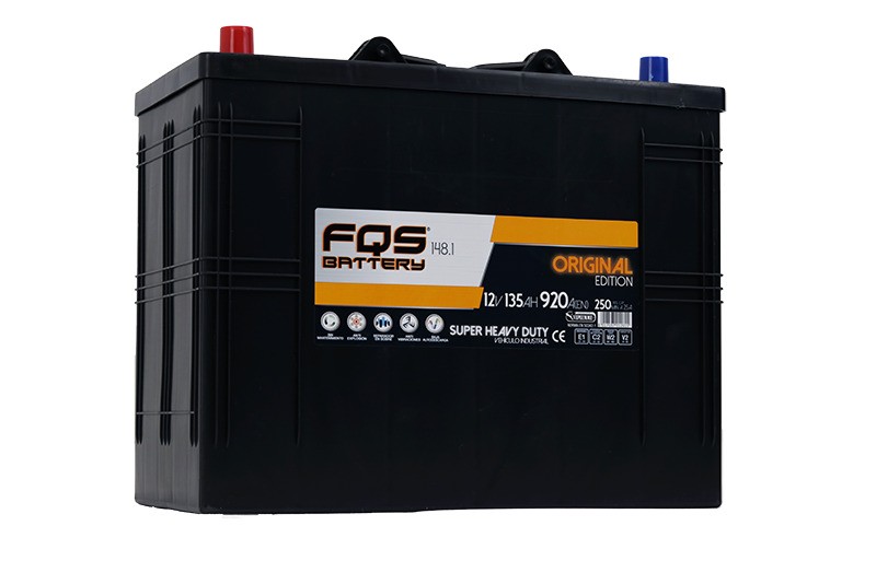 FQS FQS148.1 BATTERY ORIGINAL 127COMP 12V 135AH 920A EN + I