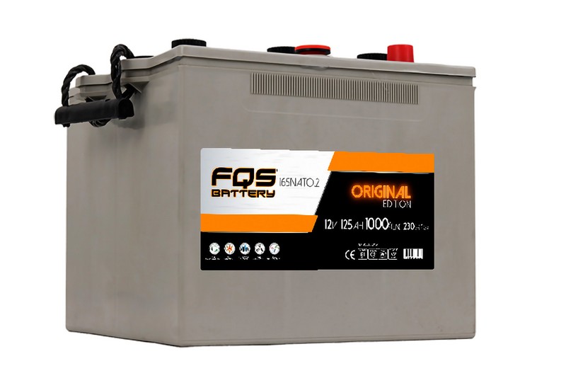 FQS FQS165NATO.2 BATERA ORIGINAL EL110 NATO 12V 125AH 1000A EN + D