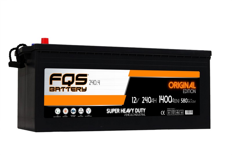 FQS FQS240.4 BATTERY ORIGINAL C 12V 240AH 1400A EN + D