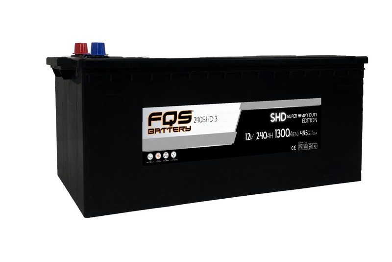 FQS FQS240SHD.3 BATERIA SHD C 12V 240AH 1300A EN + I