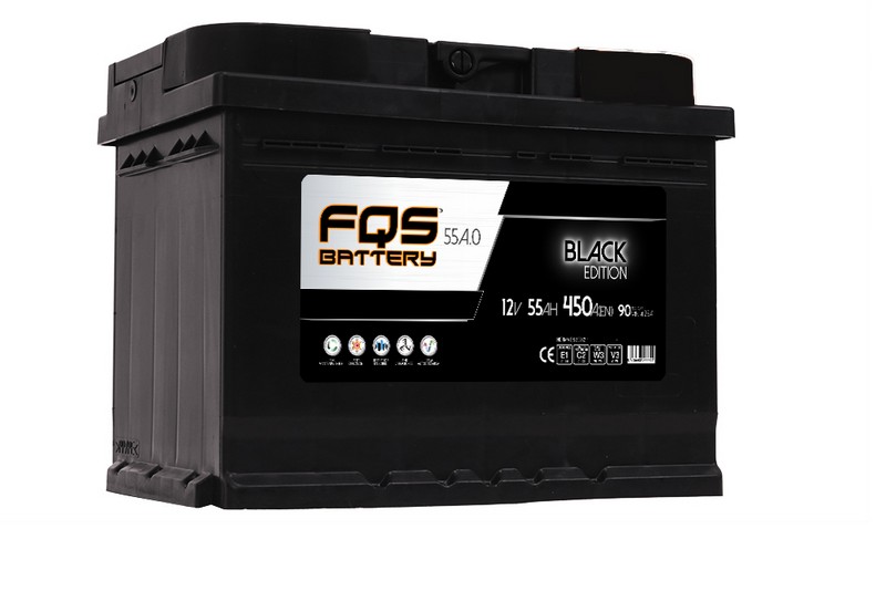 FQS FQS55A.0 BATERIA BLACK L2 12V 55AH 500A EN + D