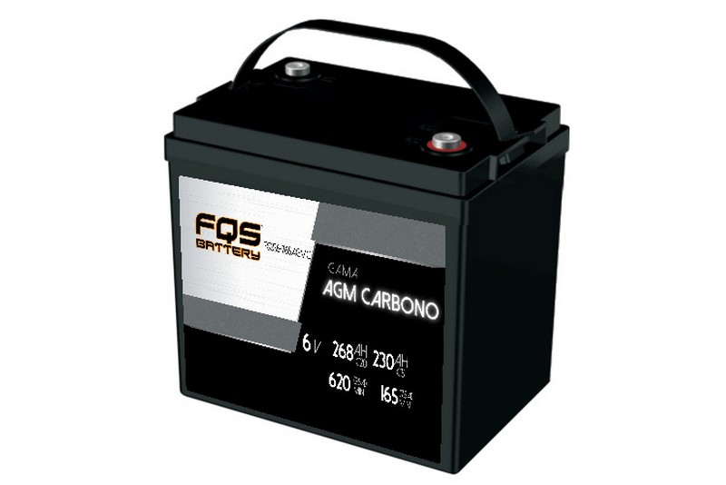 FQS FQS6-265AGMC AGM CARBONO 6V 268AH C20 + DIAG