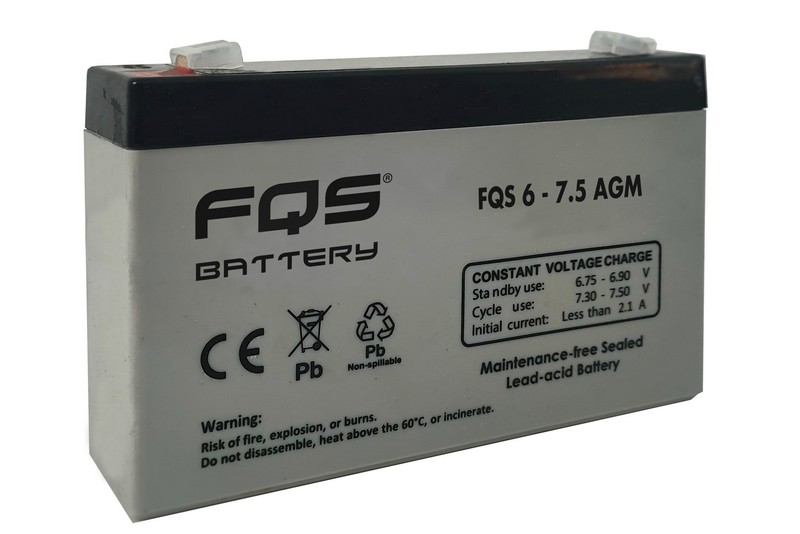 FQS FQS66S.0 BATERA VEHCULO CLSICO 66 6V 66AH 500A EN + DIAG