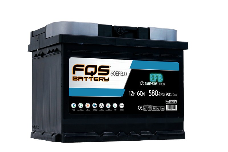 FQS FQS55PL.0 BATTERY PLATINUM L1 12V 55AH 530A EN + D