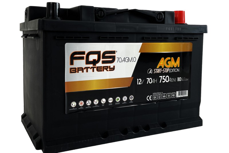 FQS FQS70AGM.0 BATERA AGM L3 12V 70AH 750A EN + D