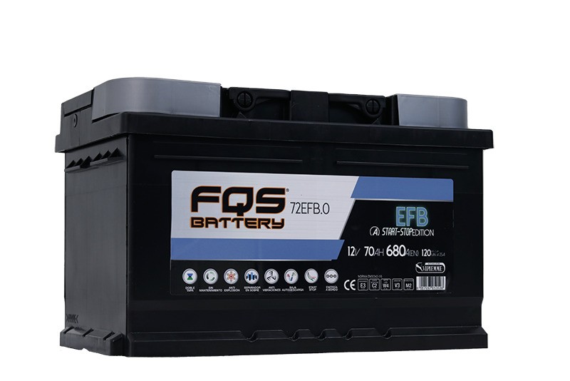 FQS FQS72EFB.0 BATERA EFB L3 12V 70AH 680A EN + D