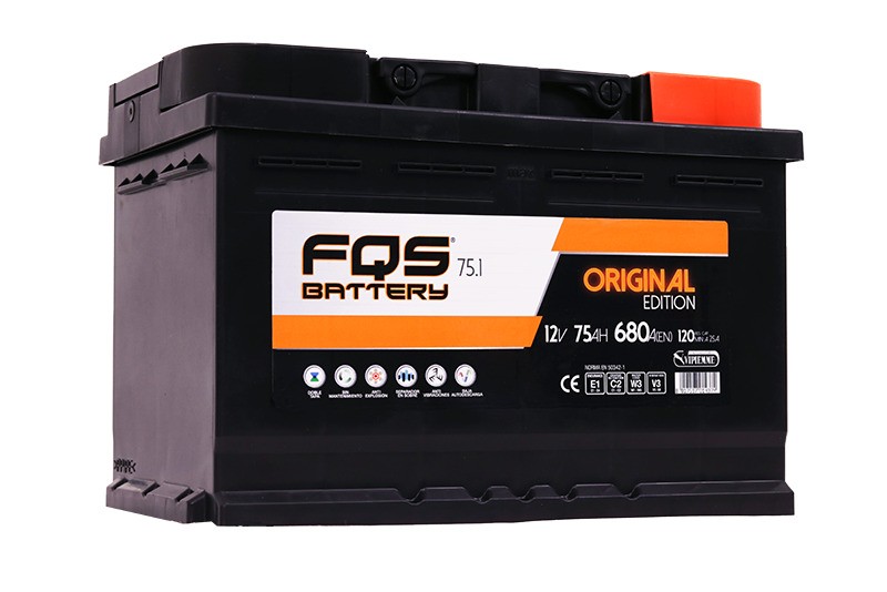 FQS FQS75.1 BATERA ORIGINAL L3 12V 75AH 680A EN + I