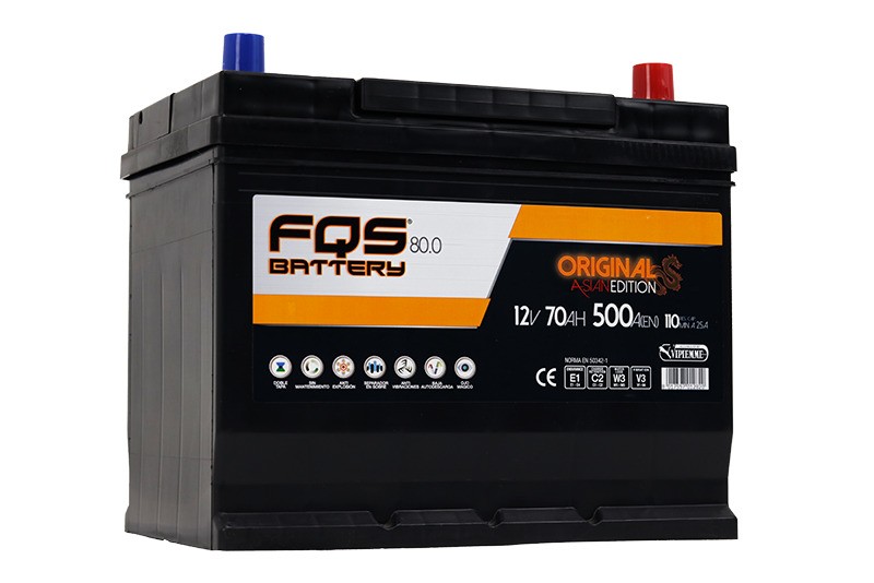 FQS FQS78.0 BATERIA BLACK LB3 12V 78AH 750A EN + D