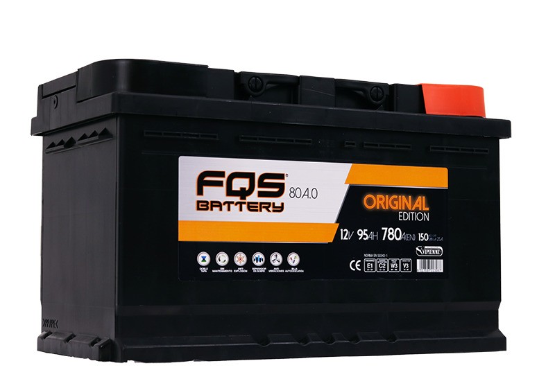 FQS FQS80A.0 BATTERY ORIGINAL L4 12V 95AH 780A EN + D