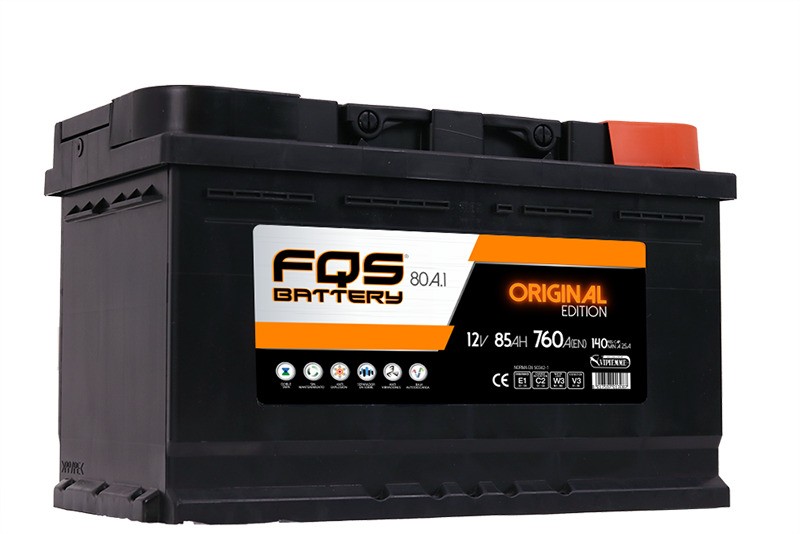 FQS FQS78.0 BATERIA BLACK LB3 12V 78AH 750A EN + D