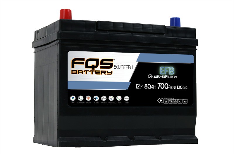 FQS FQS80JPEFB.1 BATERA EFB D26 12V 80AH 700A EN + I