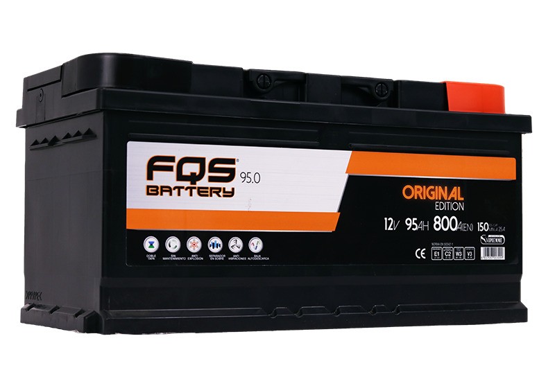 FQS FQS95.0 BATTERY ORIGINAL LB5 12V 95AH 800A EN + D