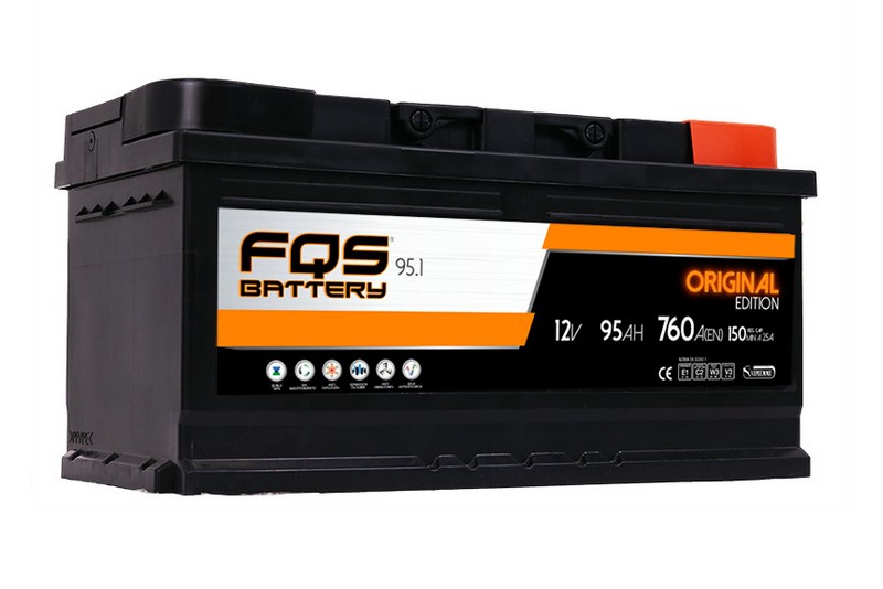 FQS FQS95.1 BATTERY ORIGINAL L5 12V 95AH 760A EN + I