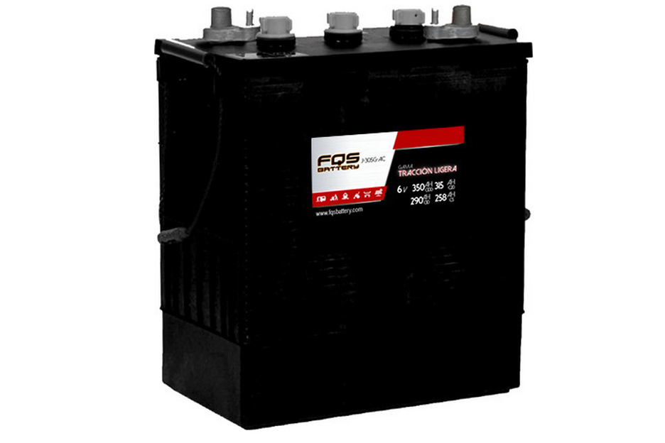 FQS J-305G-AC SEMI-TRACCIN BATTERY 6V 360AH C20 + DIAG