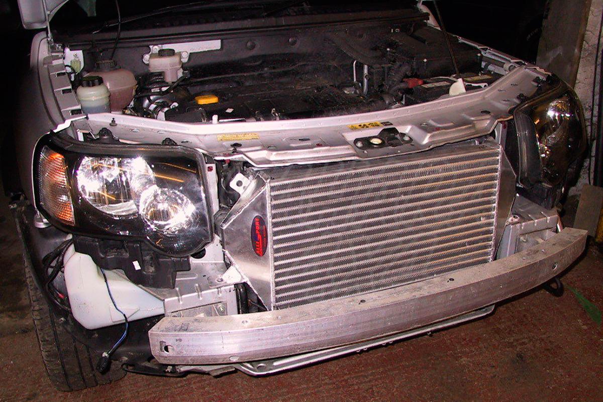 freelander 2 intercooler upgrade