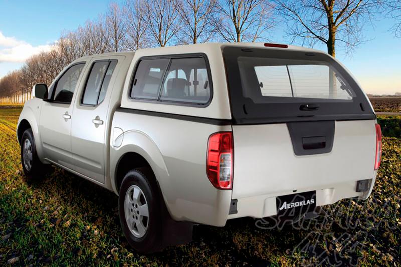 AEROKLAS ABS Canopy, with windows for Nissan Navara D40 2005-2015