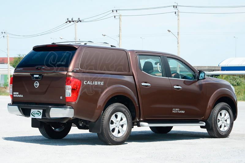 HardTop ALPHA GSS en fibra, sin ventanas (doble cabina) para Nissan Navara NP300 D23 2016-