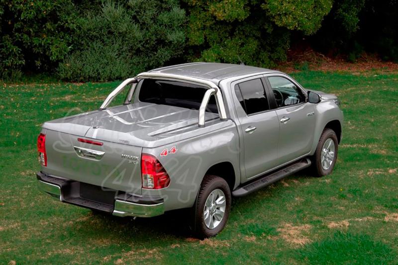 Cubierta plana SPORTLID + sistema de railes para Toyota Hilux Revo 2016-