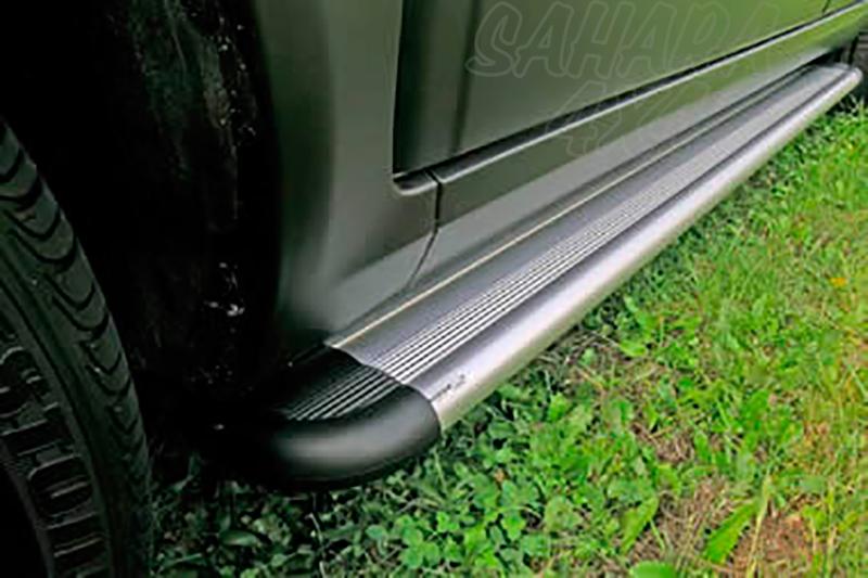 Estribos en plataforma de aluminio. Tipo S50 para Fiat Sedici 2005-/Suzuki SX4 2006-2013