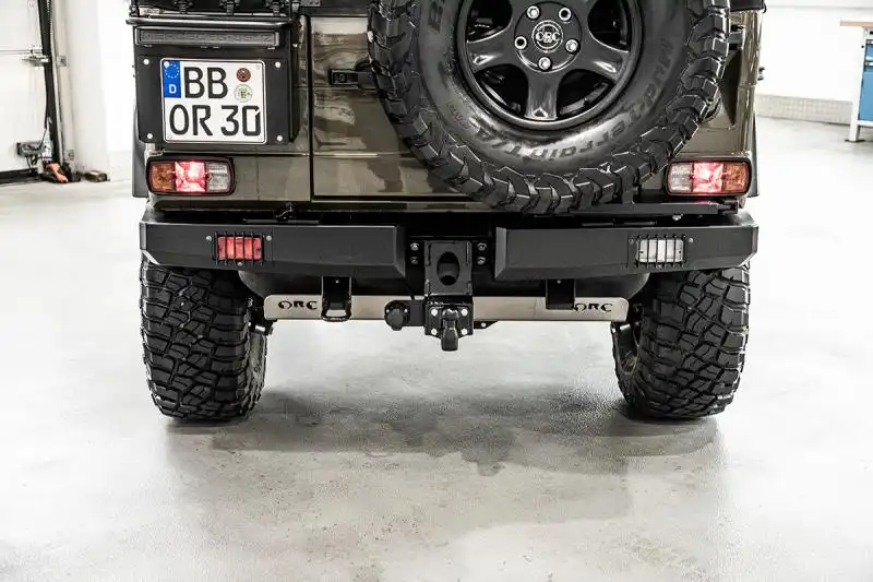 Light protection grids for ORC rear bumper 