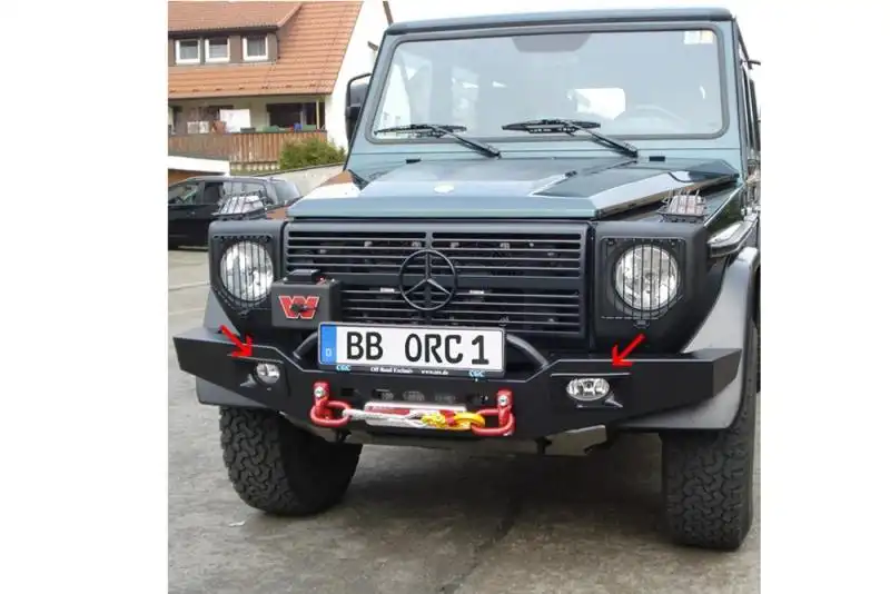 Winch bumper Mercedes G463 til 09/2015, G460/461, G461 PUR/Professional 