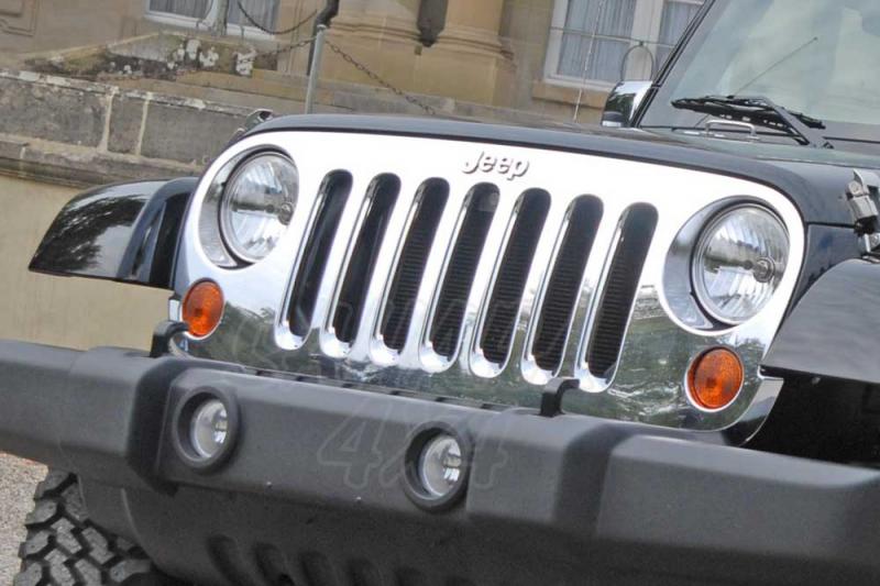 Grille Cover Jeep Wrangler JK