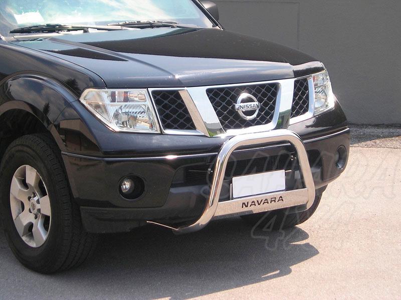 Front bull bar 63mm. CEE* for Nissan Navara D40 2005-2010