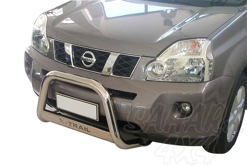 Front Bull Bar inox 63mm. CEE* for Nissan X-Trail 2007-2010