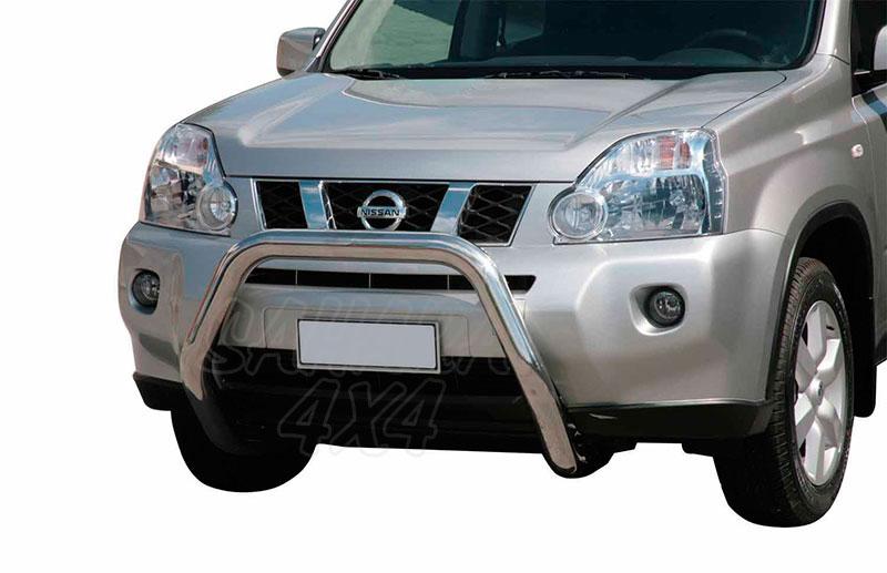 Front Bull Bar inox 76mm. CEE* for Nissan X-Trail 2007-2010