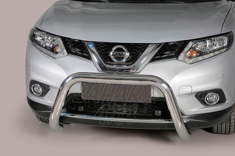 Front Bull Bar inox 76mm. CEE* for Nissan X-Trail 2014-