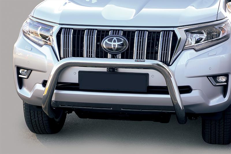 Front Bull Bar inox 76mm whitout bar. CEE* for Toyota LandCruiser 150/155 only 2018-