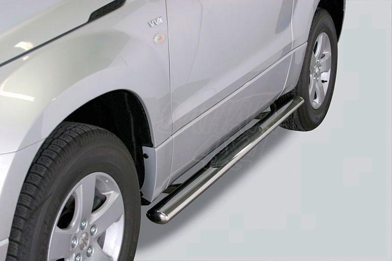 Side steps inox for Suzuki Grand Vitara 2005-2008