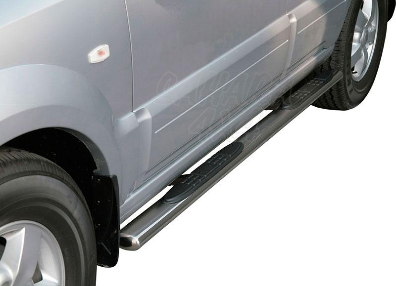 Side steps inox for Kia Sorento 2006-2009