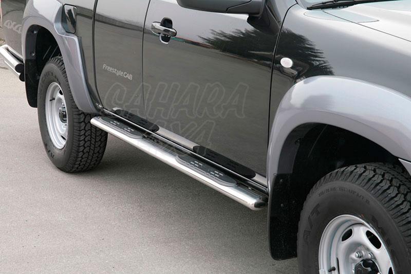 Side steps inox for Mazda BT-50 2006-2012