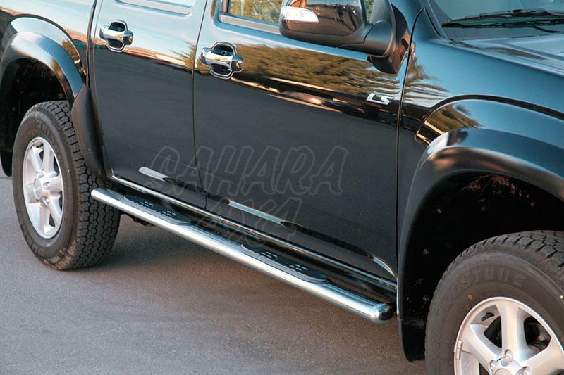 Side steps inox for Isuzu D-Max/Rodeo 2007-2012