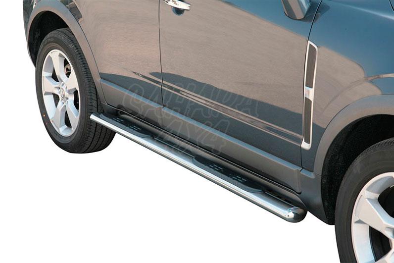 Side steps inox for Opel Antara 2007-2011