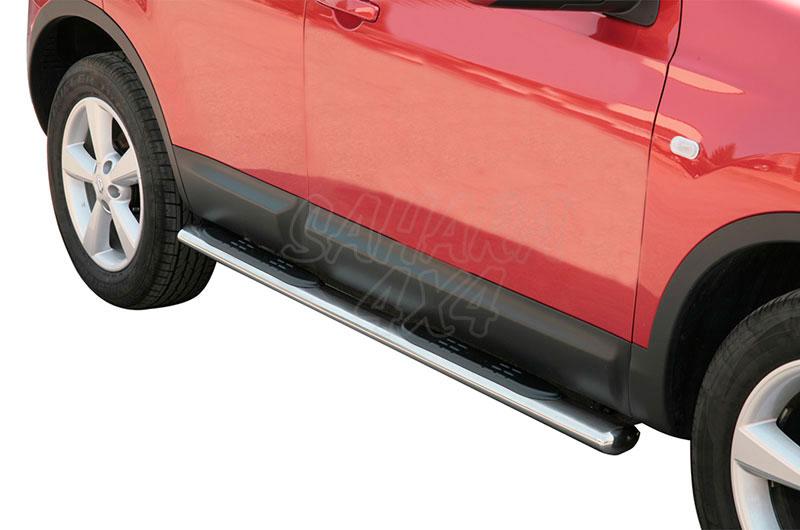 Side steps inox for Nissan Qashqai 2007-2010