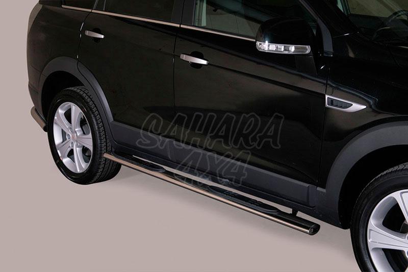 Side steps inox for Chevrolet Captiva 2011- - 